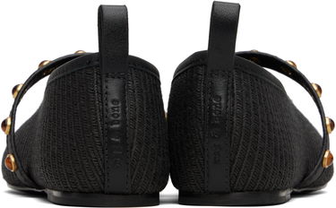 плаття rag & bone rag & bone Spire Straw Mary Jane Ballerina Flats чорний | WFF25PF1003ST3, 1
