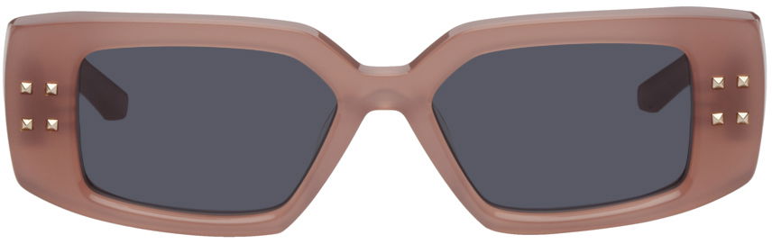 Сонцезахисні окуляри Valentino Garavani V Rectangular Frame Рожевий | VLS-108C-53, 0