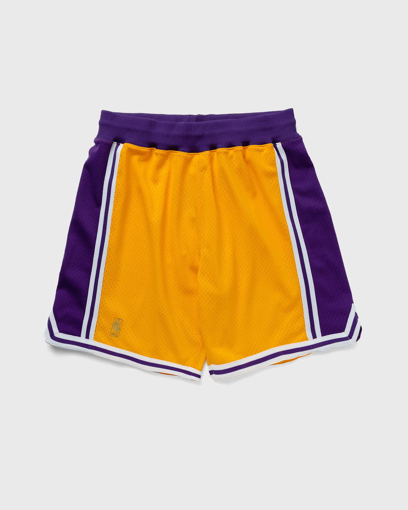 Шорти Mitchell & Ness Authentic Los Angeles Lakers 1996-97 Home Shorts Жовтий | ASHRGS18121-LALLTGD96