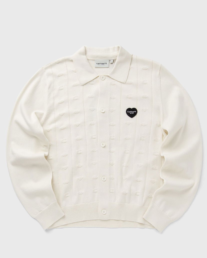 Cветр Carhartt WIP Drewe Knitted Cardigan білий | I035182-05.XX