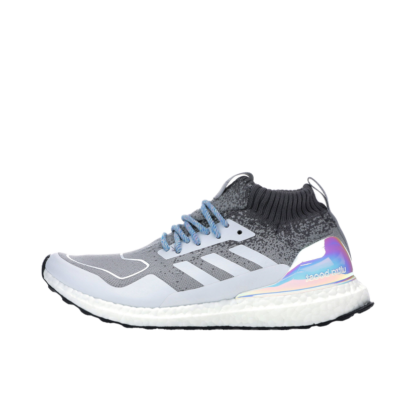 Кросівки та взуття adidas Performance Ultra Boost Mid Light Granite Silver Metallic Сірий | EE3732