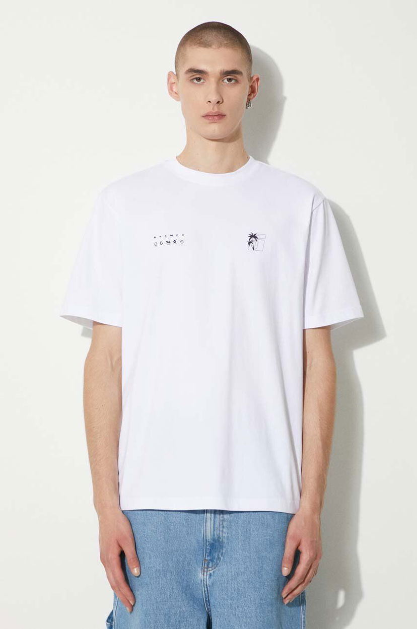 Футболка Stampd Relaxed Printed T-Shirt білий | SLA.M3331TE.WHT