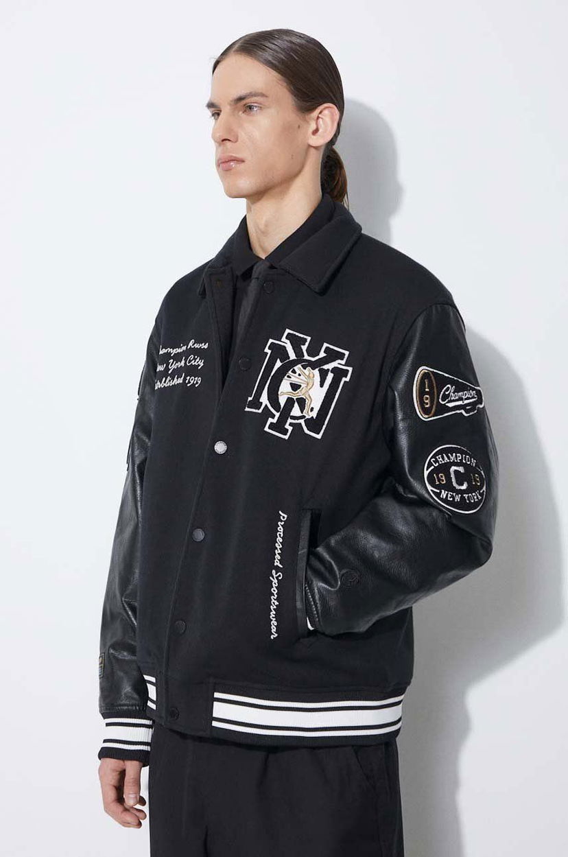 Куртка бомбер Champion Bomber Jacket чорний | 219993