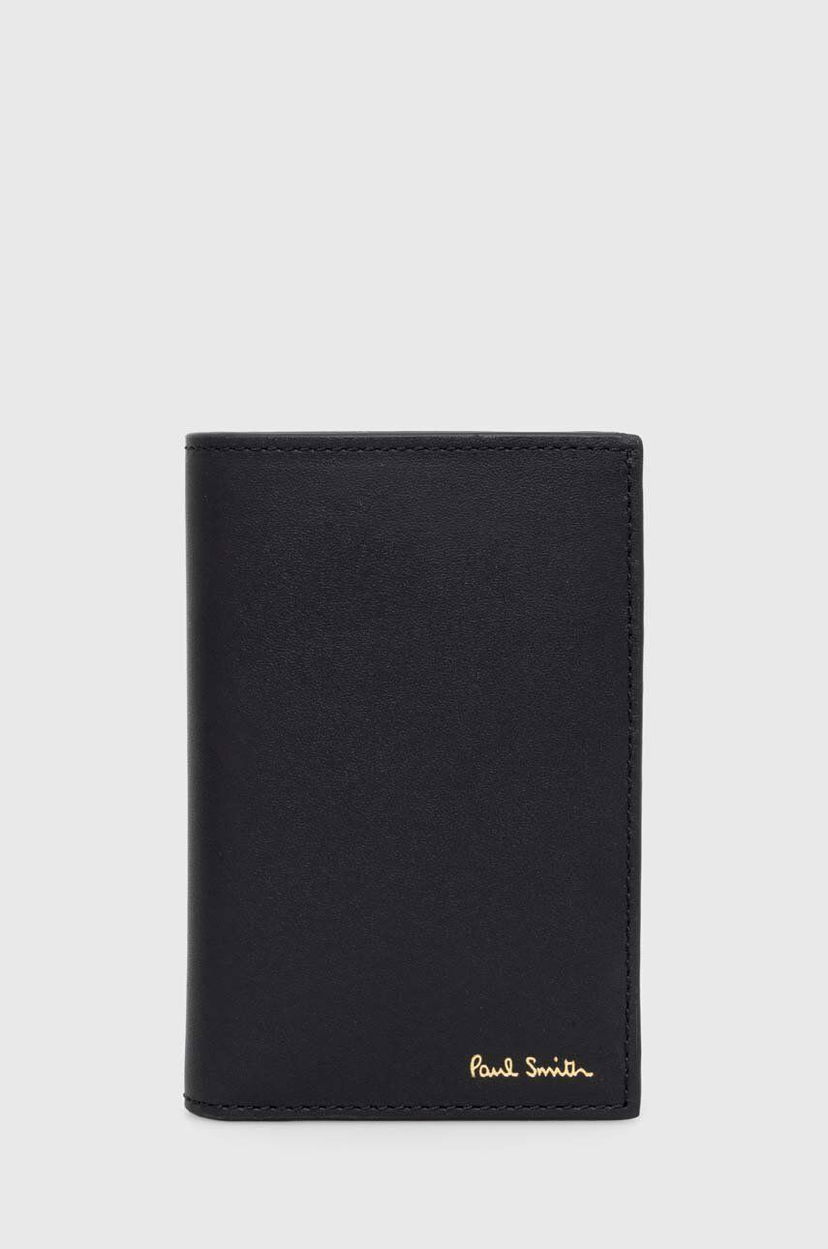 Гаманець Paul Smith Paul Smith Leather Wallet чорний | M1A.4774.BMULTI