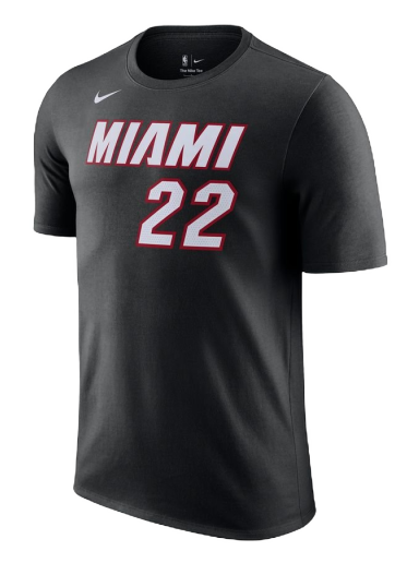 Футболка Nike NBA Miami Heat Tee чорний | DR6383-018
