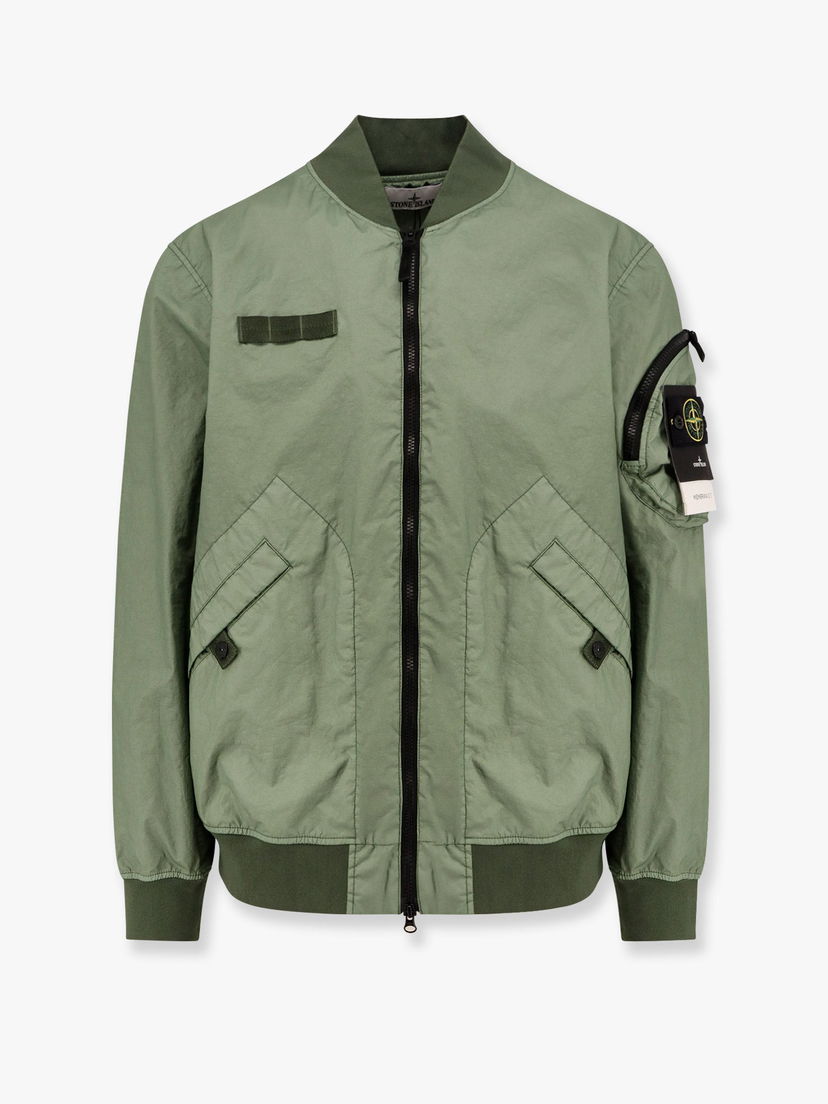 Куртка бомбер Stone Island Bomber Jacket Stone Island Зелений | K1S154100004S0A21V0055