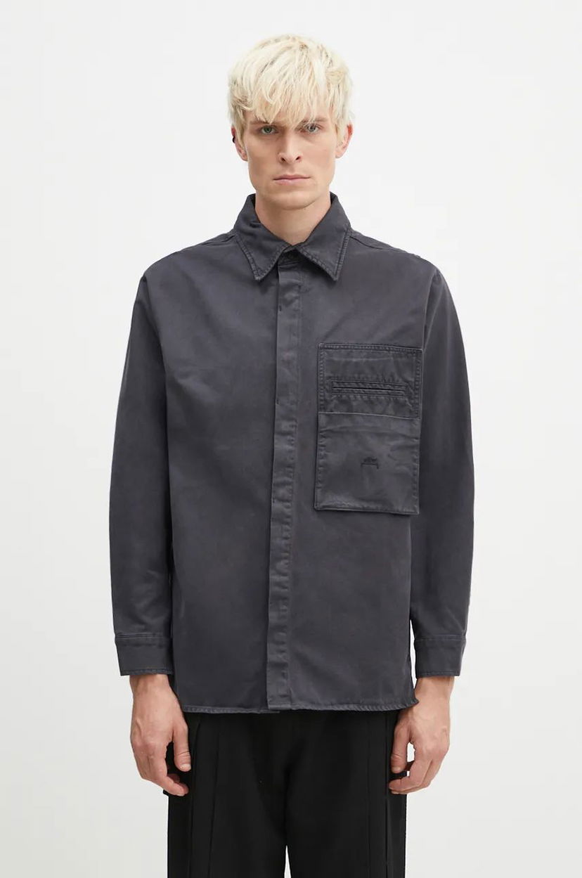 Сорочка A-COLD-WALL* Shirt Relaxed Сірий | ACWMSH144