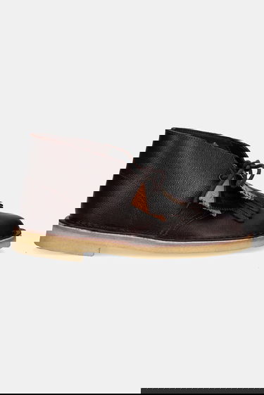 Кросівки та взуття Clarks Fringed Textured Leather Desert Boot Коричневий | 26183082, 3