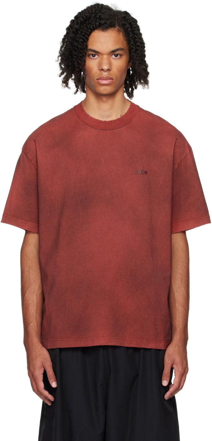 Футболка 032C Red 'Icarus With No Sun' T-Shirt Червоний | F24-URC-0112-650