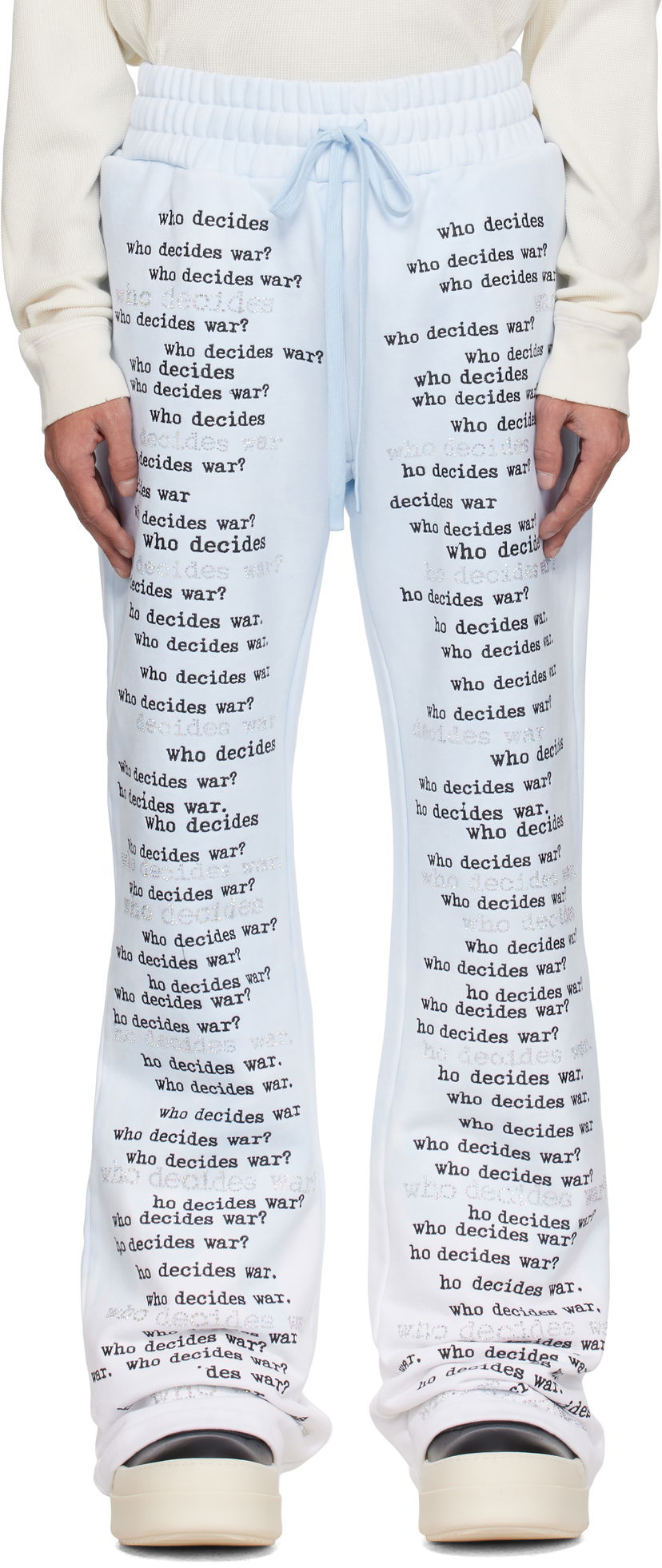 Спортивні штани Who Decides War WDW Scripture Sweatpants Синій | 1121160008SS25