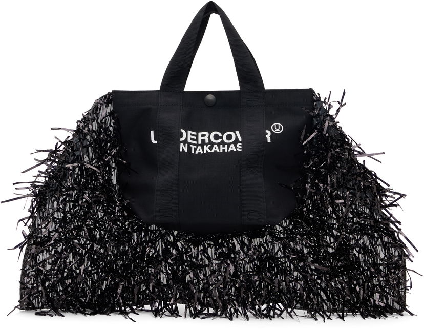 сумка-тоут UNDERCOVER Fringe Tote Bag чорний | UC2D1B12-2
