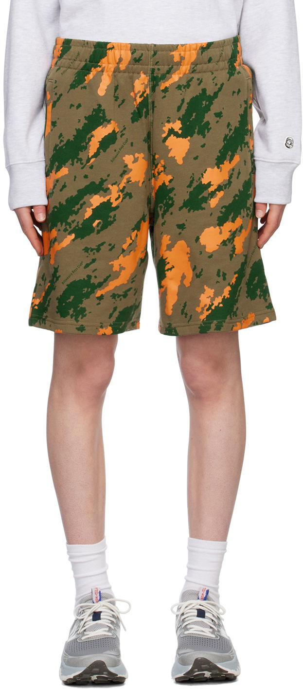 Шорти BILLIONAIRE BOYS CLUB Billionaire Boys Club Camo Print Shorts Зелений | B23130