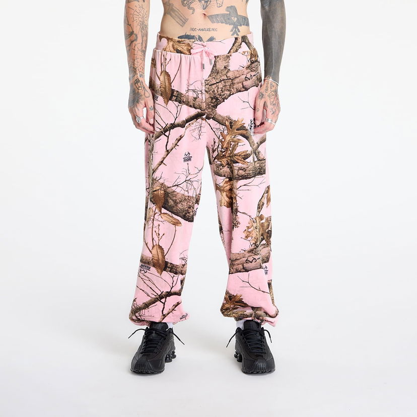 Спортивні штани Pleasures PLEASURES Realtree Velour Track Pants Рожевий | P25JC002-PINK