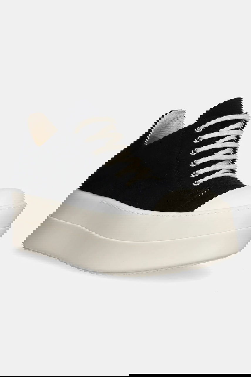 Кросівки та взуття Rick Owens Rick Owens DRKSHDW Double Bumper Low чорний | DU02E7832.BMO, 0