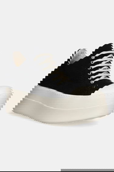 Кросівки та взуття Rick Owens Rick Owens DRKSHDW Double Bumper Low чорний | DU02E7832.BMO, 0