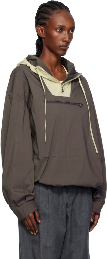 Вітровка JW Anderson JW Anderson Contrast Hood Anorak Коричневий | JK0415-PG1838, 1