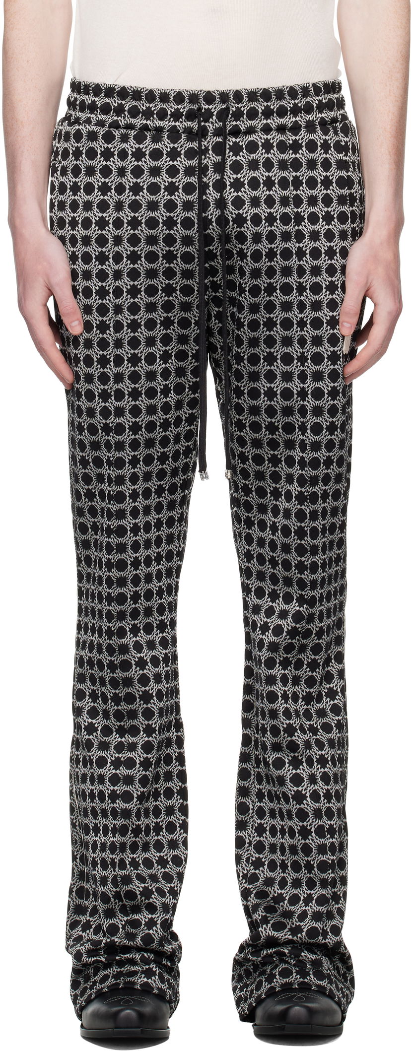 Спортивні штани AMIRI AMIRI MA Quad Flare Track Pants чорний | AMPATP1021