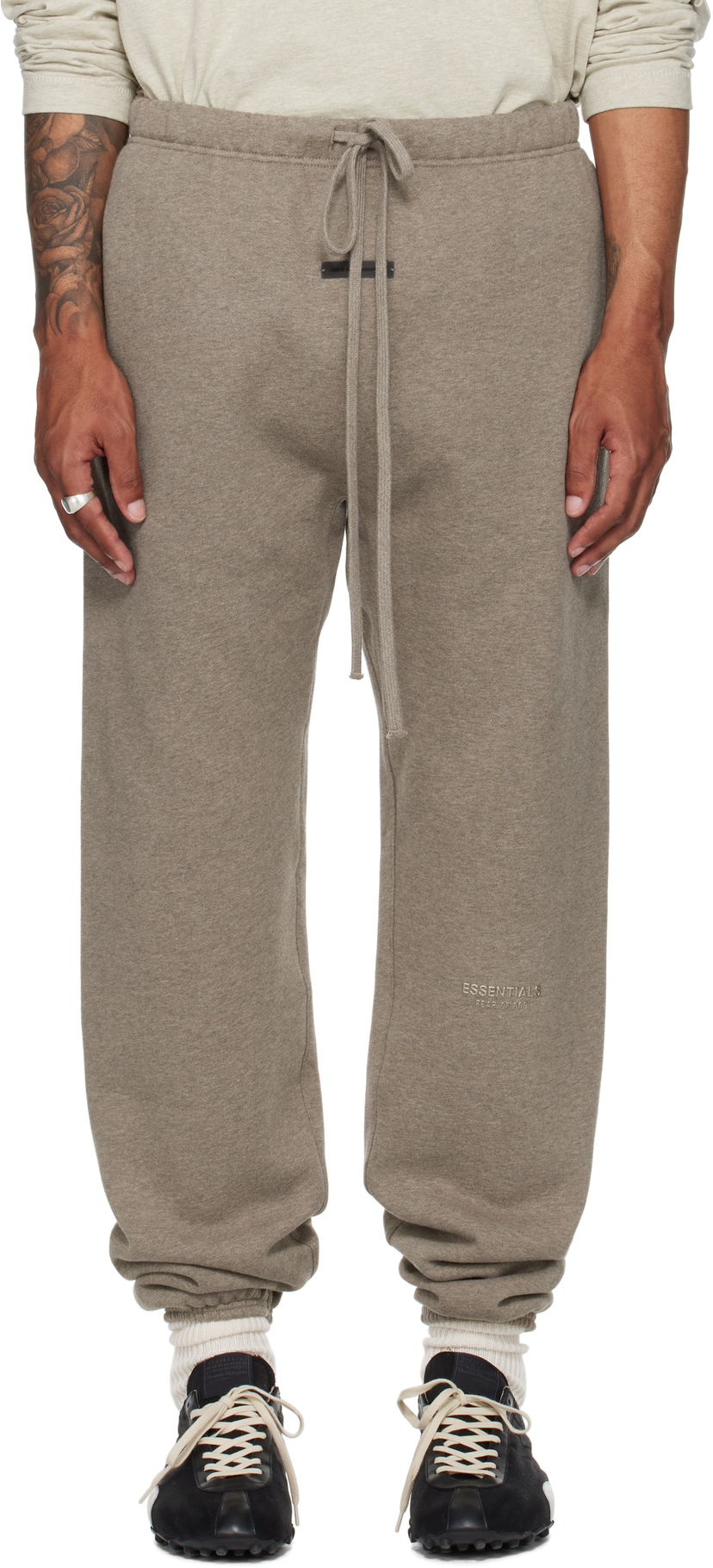 Спортивні штани Fear of God Fear of God ESSENTIALS Vintage Fleece Sweatpants Сірий | 130SP258043F