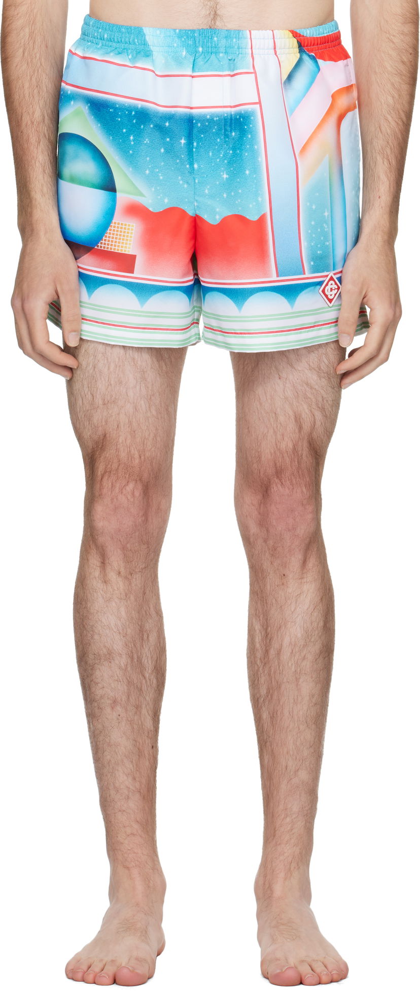 Купальники Casablanca Casablanca Galaxy Court Swim Shorts Різнокольоровий | MPF25-TR-032-02