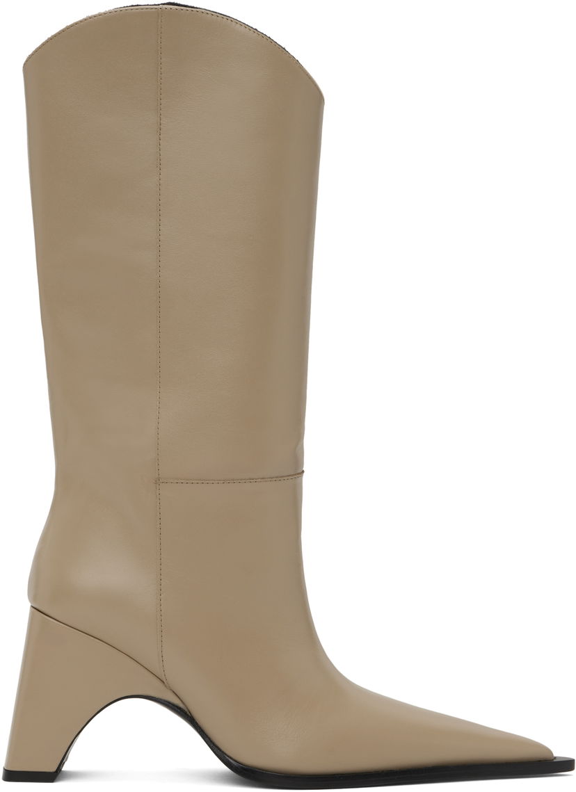 Одяг Coperni Coperni Bridge Cowboy Boots бежевий | COPSH16F6012