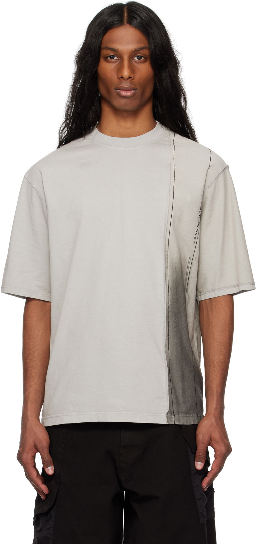 Футболка A-COLD-WALL* A-COLD-WALL* Dial T-Shirt Сірий | ACWMTS206