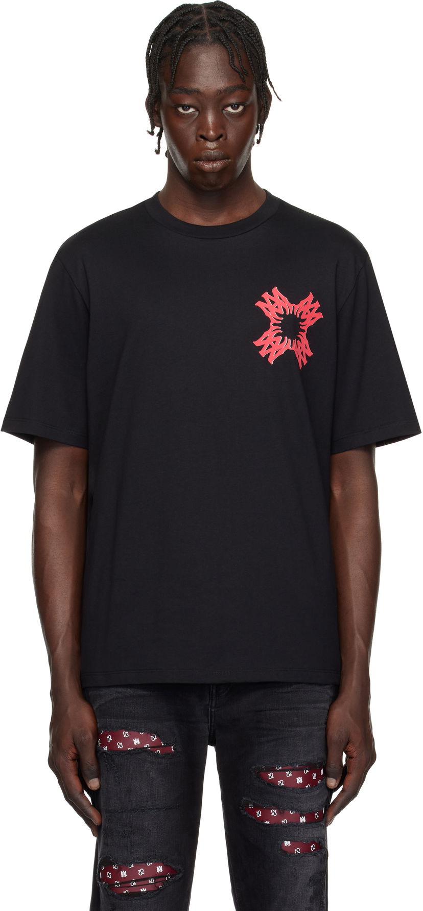 Футболка AMIRI Quad Graphic T-Shirt чорний | AMJYTE1132