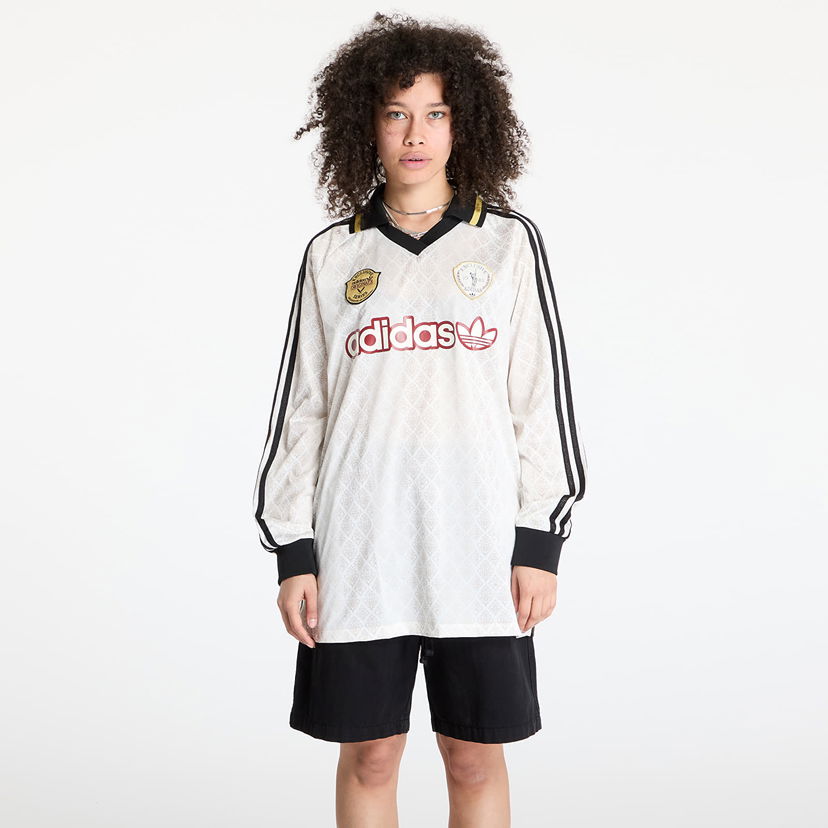 Джерсі adidas Originals Retro Sports Cricket-Inspired Longsleeve Jersey білий | KA4381