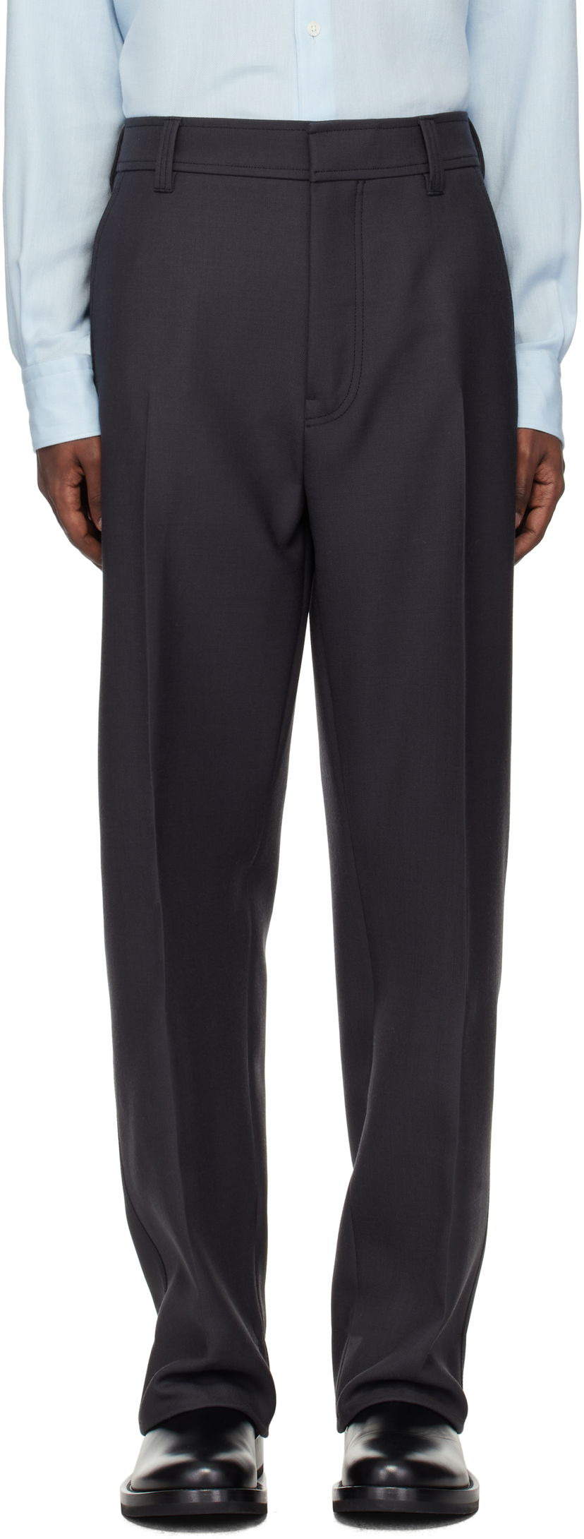 Штани ZEGNA Wool Trousers чорний | 887014A8738DH2