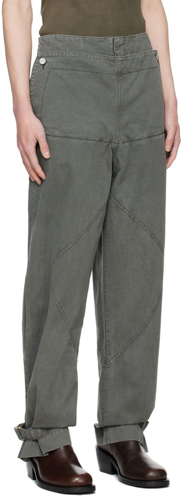 Штани Dion Lee Shell Trousers Сірий | C2175PS24, 1