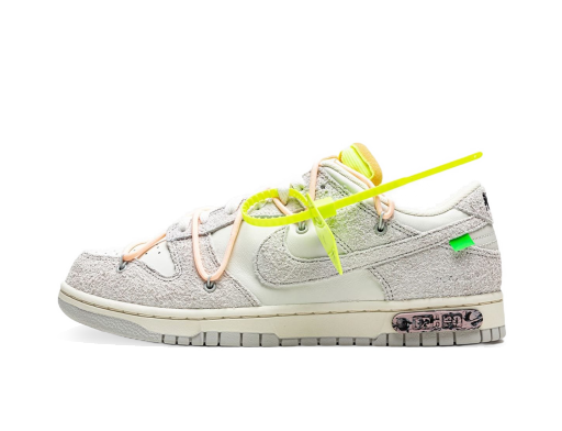Кросівки та взуття Nike Off-White x Dunk Low Lot 12 Сірий | DJ0950-100