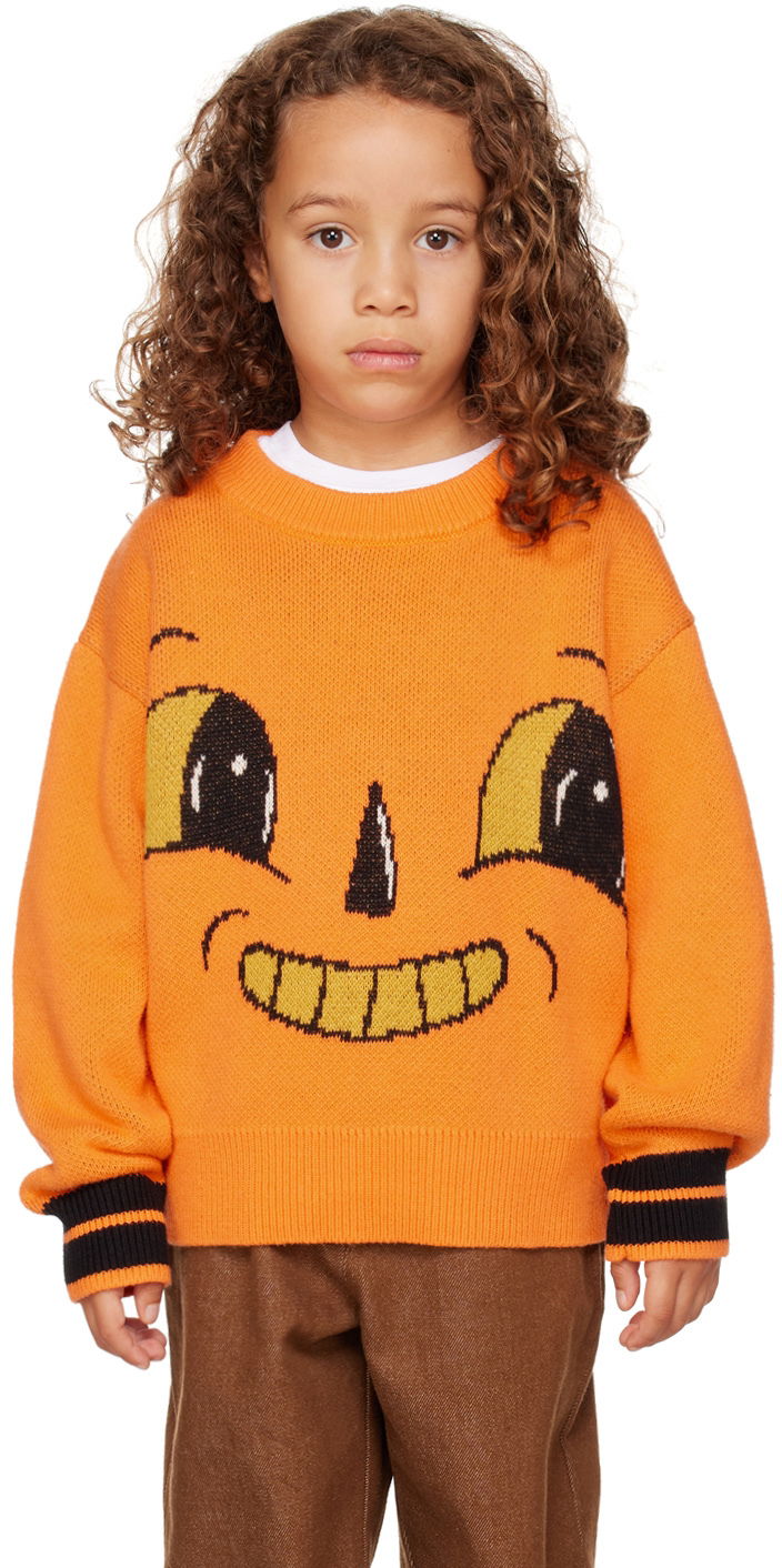 Cветр Perks And Mini Perks and Mini Kids Jack-O-Lantern Sweater Помаранчевий | 55004