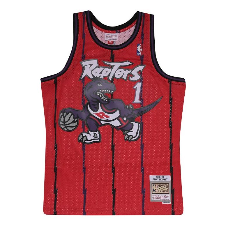 Джерсі Mitchell & Ness Toronto Raptors Mitchell & Ness Tracy McGrady  Jersey Червоний | SMJYGS20091-TRARED198TMC