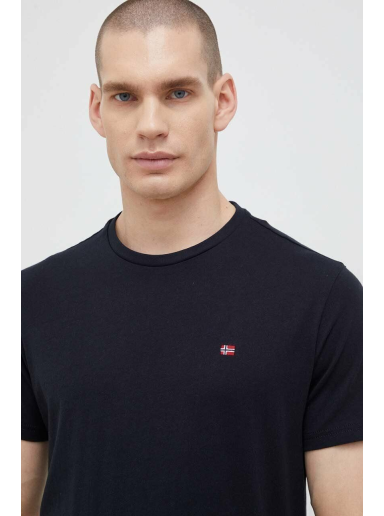 Футболка Napapijri Salis T-Shirt чорний | NP0A4H8D0411