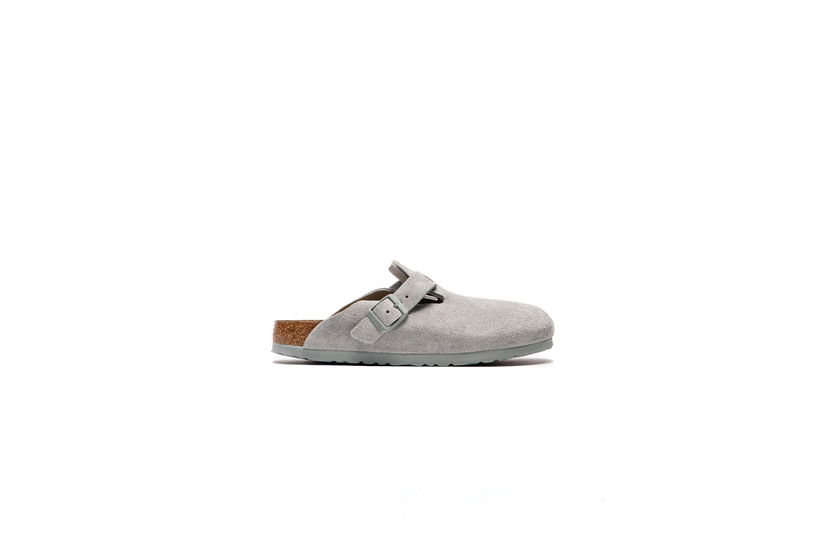 Кросівки та взуття Birkenstock Birkenstock Boston Narrow Fit Clogs Сірий | 1029214