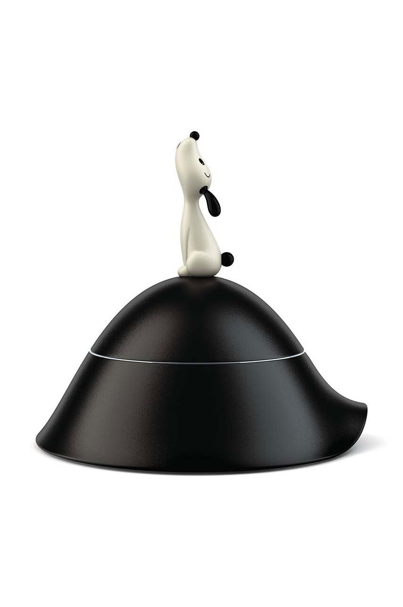 Домашній декор Alessi Lula Dog Bowl чорний | AMMI19.B