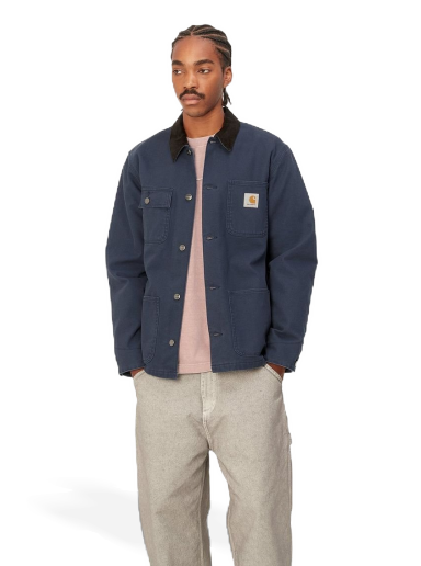 Пальто Carhartt WIP Michigan Coat (Winter) темно-синій | I015261_B89_60