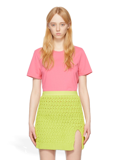 Футболка Bottega Veneta Cotton T-Shirt Рожевий | 649060 VF1U0