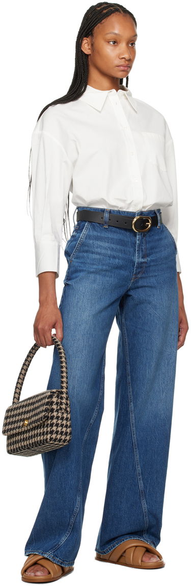 Ремені Anine Bing Signature Link Belt чорний | A-12-2145-000A, 2