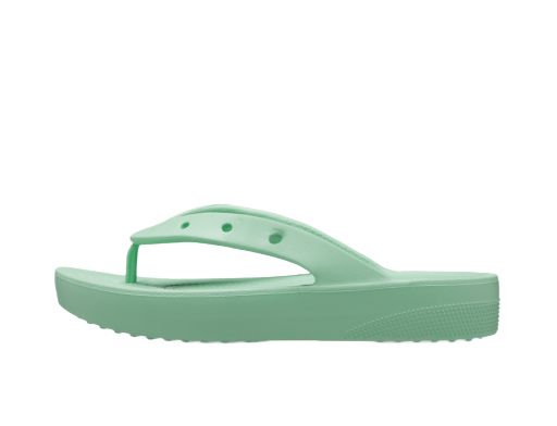 Кросівки та взуття Crocs Classic Platform Flips Зелений | 207714-3UG