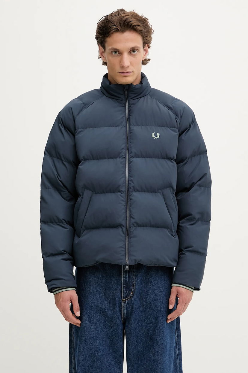 Пуховик Fred Perry Fred Perry Puffer Jacket J1309 темно-синій | J1309