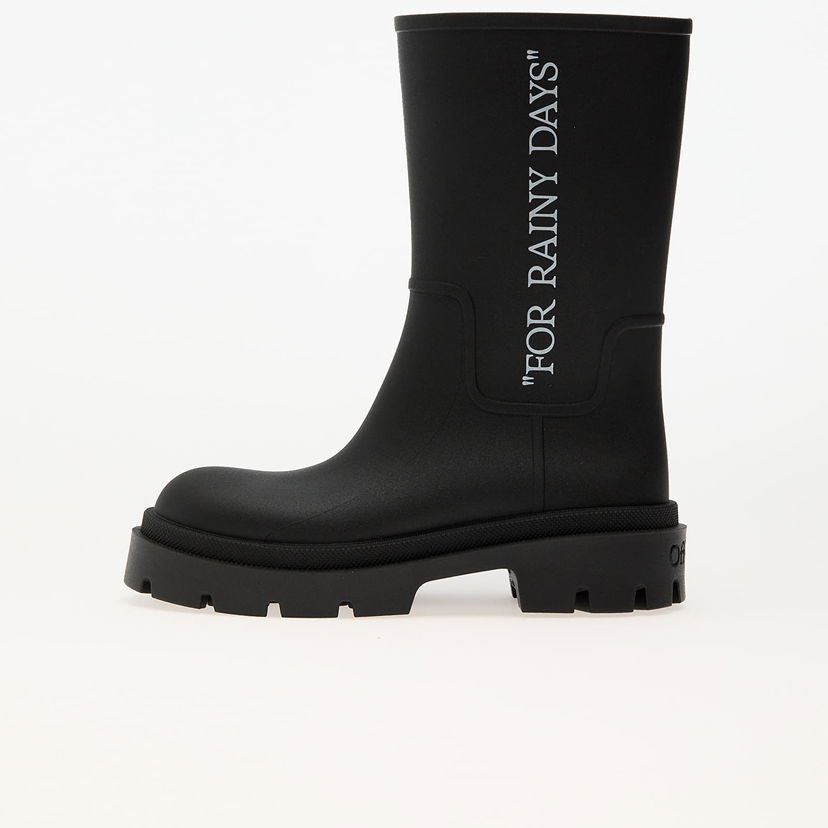 Кросівки та взуття Off-White Reboot Rainy Days Boots чорний | OWIE049C99MAT0011001