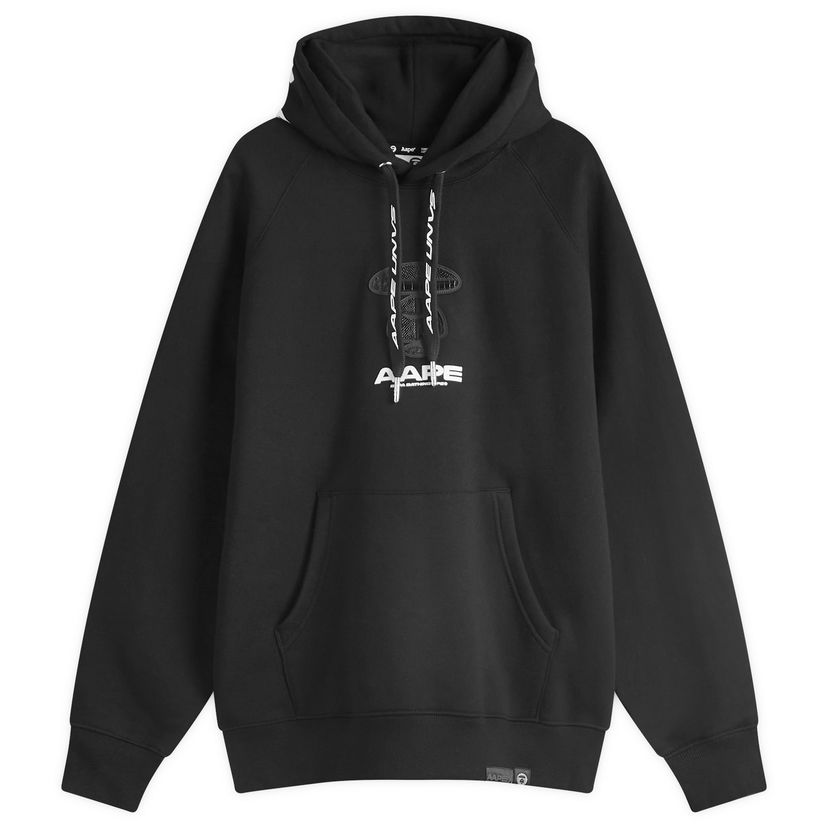 Світшоти AAPE by A Bathing Ape AAPE Croc Chest Badge Hoody, Size Large чорний | AAPSWMB357XXNBKX