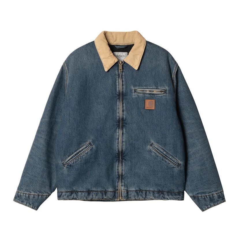 Куртка Carhartt WIP OG Detroit Denim Jacket Синій | I034734_7