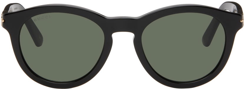 Сонцезахисні окуляри Gucci Gucci Black Round Sunglasses чорний | GG1501S-001