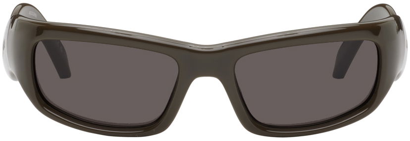 Сонцезахисні окуляри Balenciaga Hamptons Rectangle Sunglasses Коричневий | BB0320S-004