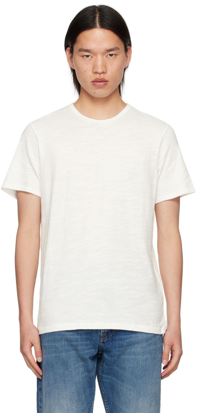 Футболка rag & bone Rag & Bone Men's Crew Neck T-Shirt білий | M000T046G