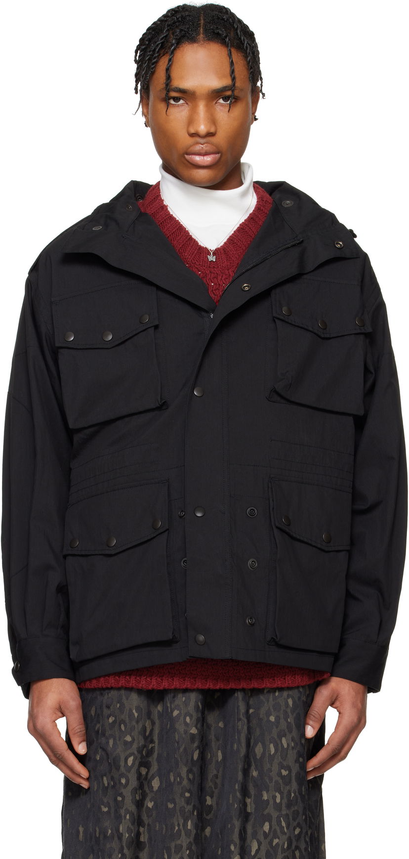 Парка Needles NEEDLES Field Coat чорний | QV137