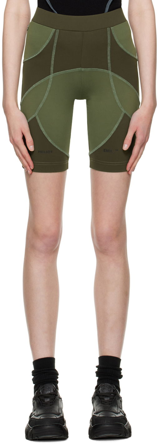 Легінси HELIOT EMIL Exclusive Khaki Training Bike Shorts Зелений | SSN_W_10_049_WO20