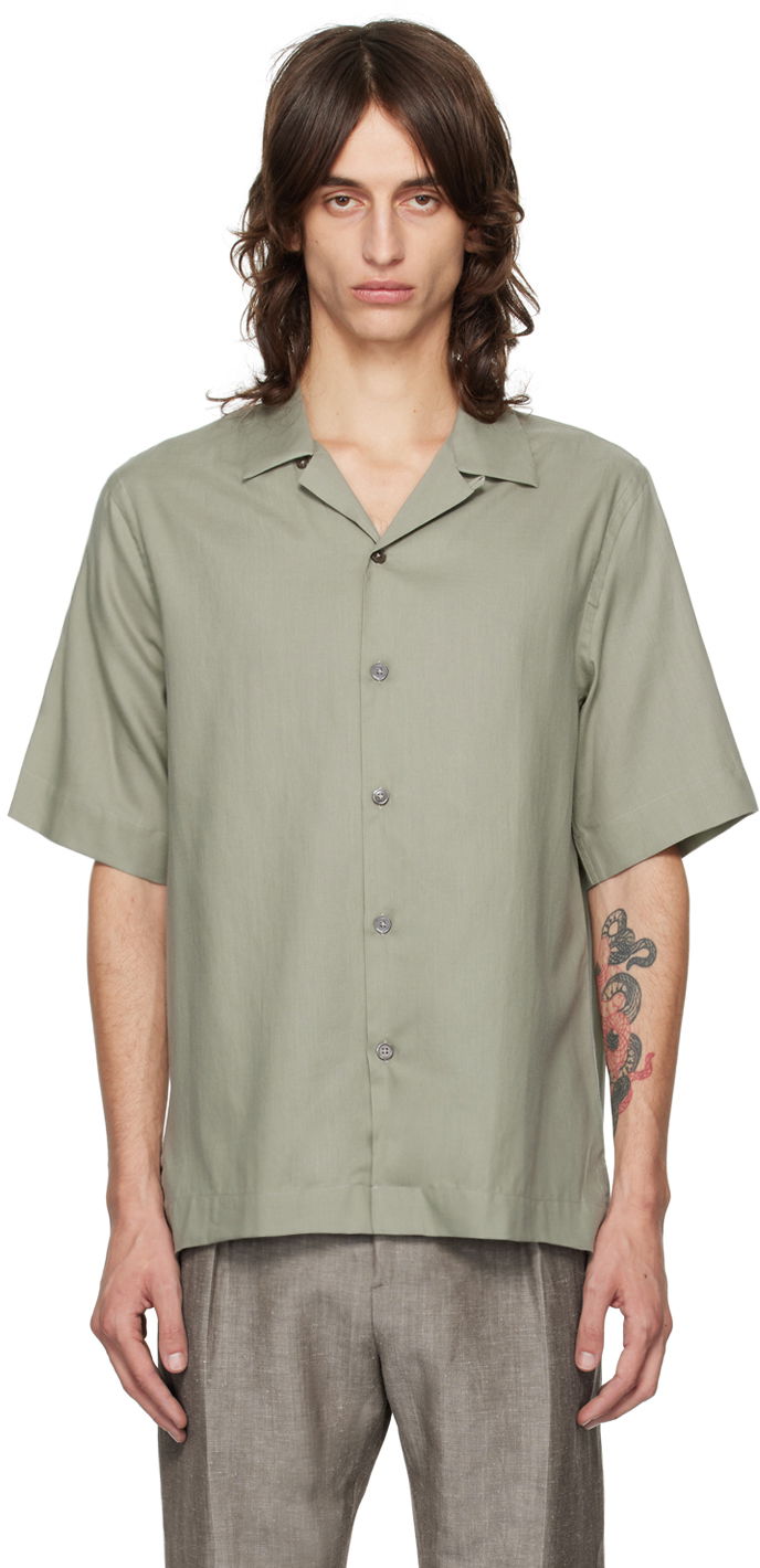 Сорочка Paul Smith Paul Smith Button-Down Shirt Зелений | M1R-905U-N02417-34