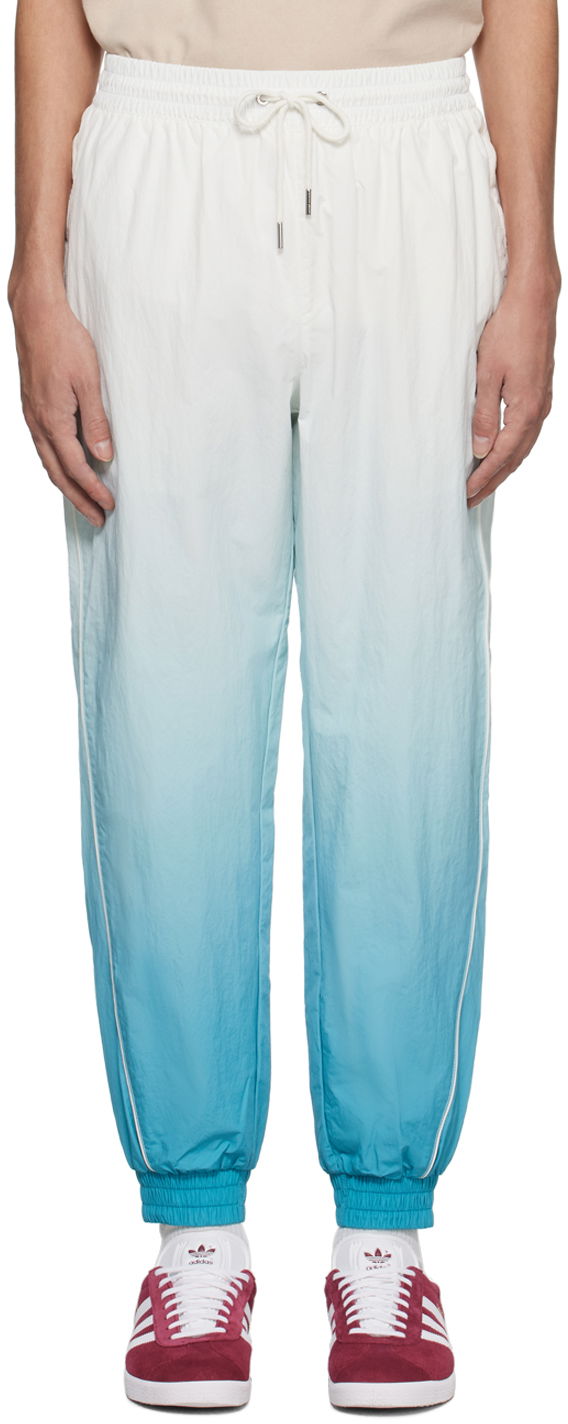 Спортивні штани Tommy Hilfiger Tommy Jeans White & Blue Degrade Track Pants Бірюзовий | DM18054 CV3